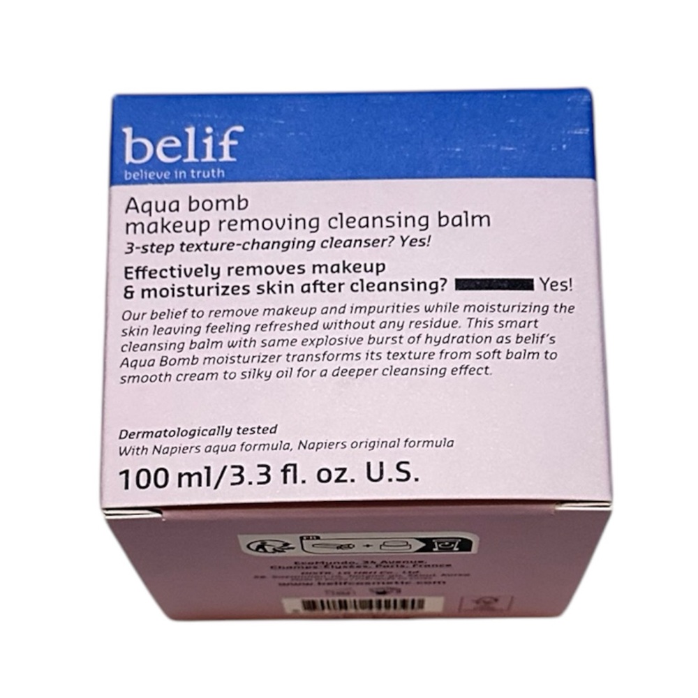Belif Aqua Bomb Cleansing Balm